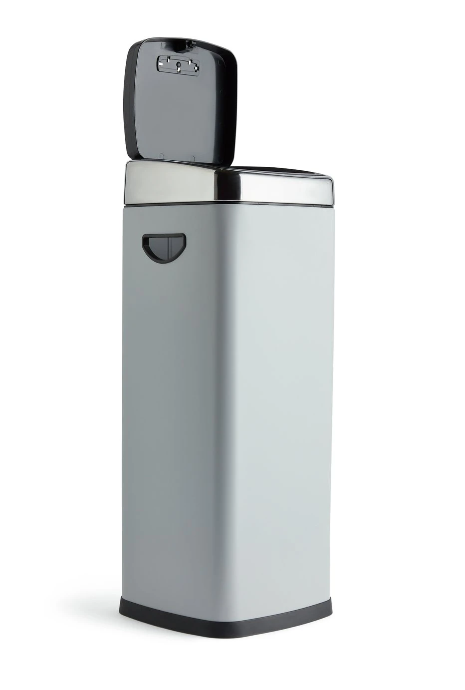 Habitat 30 Litre Square Touch Top Bin - Gunmetal 5 Habitat 30 Litre Square Touch Top Bin - Gunmetal - Image 3