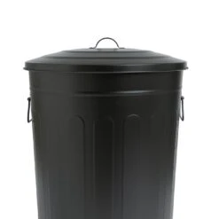 Habitat 49 Litre Trash Can Bin - Black -Habitat 9212882 R Z004A