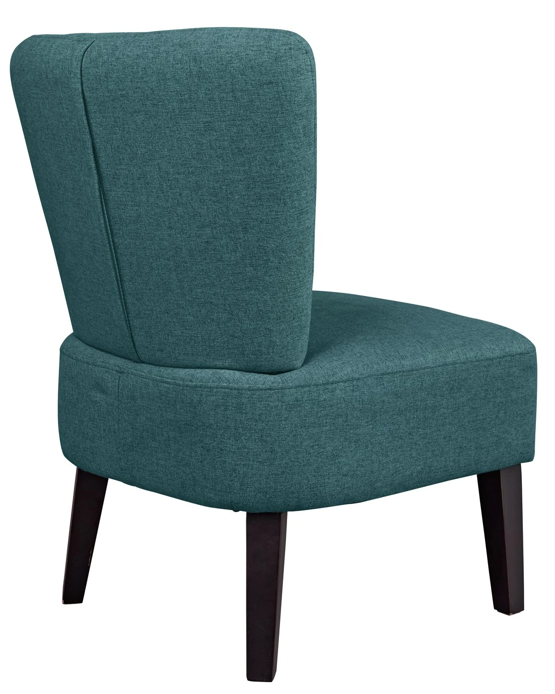 Habitat Delilah Fabric Cocktail Chair - Teal 6 Habitat Delilah Fabric Cocktail Chair - Teal - Image 4