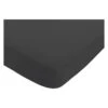 Habitat Washed Plain Charcoal Fitted Sheet - Double -Habitat 9230280 R Z001A