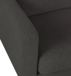 Habitat Remi Fabric Armchair In A Box - Charcoal -Habitat 9308222 R Z006A