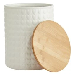 Habitat Ceramic Heart Bread Bin -Habitat 9310502 R Z004A
