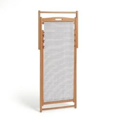 Habitat Folding Wooden Garden Deck Chair - Grey -Habitat 9311233 R Z006A