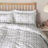 Habitat Spot Print Grey Bedding Set - Single -Habitat 9311350 R Z001A