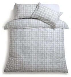 Habitat Spot Print Grey Bedding Set - Single -Habitat 9311350 R Z002A