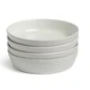 Habitat Addison 4 Piece Stoneware Pasta Bowl - White -Habitat 9311525 R Z001A