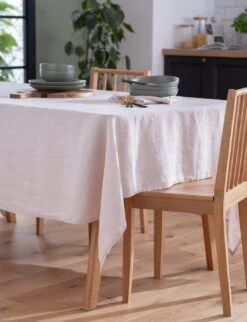 Habitat Linen Table Cloth - Grey -Habitat 9311817 R Z001C