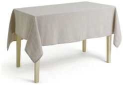 Habitat Linen Table Cloth - Grey -Habitat 9311817 R Z002A