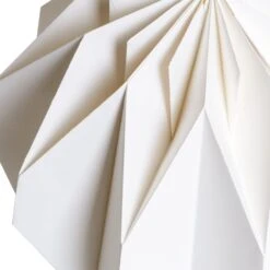 Habitat Kura Origami 36cm Paper Shade - White -Habitat 9332487 R Z002A