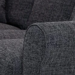 Habitat Lisbon Fabric Corner Sofa - Charcoal -Habitat 9346583 R Z009A