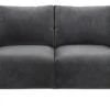 Habitat Julien Velvet 2 Seater Sofa - Grey 2 Habitat Julien Velvet 2 Seater Sofa - Grey -Habitat 9359989 R Z001A