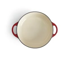 Habitat Country Manor 4 Litre Cast Iron Casserole Dish - Red -Habitat 9377167 R Z002A