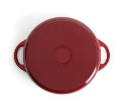 Habitat Country Manor 4 Litre Cast Iron Casserole Dish - Red -Habitat 9377167 R Z004A