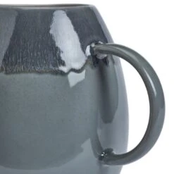 Habitat Evora Stoneware Jug - Green 11 Habitat Evora Stoneware Jug - Green -Habitat 9381328 R Z006A