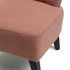 Habitat Delilah Fabric Cocktail Chair - Pink -Habitat 9397336 R Z006A