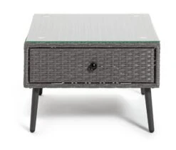 Habitat 5 Seater Rattan Effect Garden Corner Sofa Set - Grey 21 Habitat 5 Seater Rattan Effect Garden Corner Sofa Set - Grey -Habitat 9397673 R Z002A