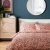Habitat Cotton Dot Penny Pink & Black Bedding Set - Single -Habitat 9401882 R Z001A