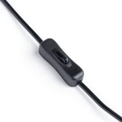 Habitat Parr Glass Column Table Lamp - Blue -Habitat 9404140 R Z004A