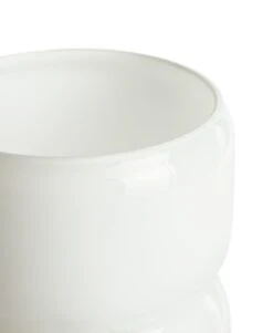 Habitat Parr Glass Column Table Lamp - White -Habitat 9404504 R Z002A