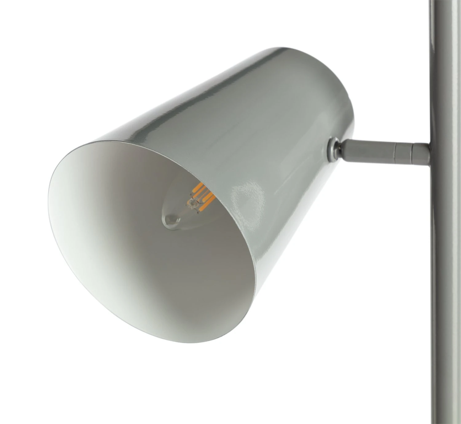 Habitat Iras Double Head Floor Lamp - Grey 6 Habitat Iras Double Head Floor Lamp - Grey - Image 4