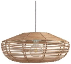Habitat Mariana Rattan Pendant Shade - Bamboo 9 Habitat Mariana Rattan Pendant Shade - Bamboo -Habitat 9404975 R Z001C