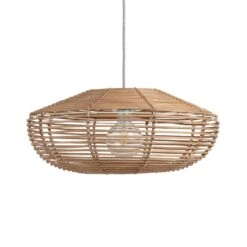 Habitat Mariana Rattan Pendant Shade - Bamboo 13 Habitat Mariana Rattan Pendant Shade - Bamboo -Habitat 9404975 R Z002C