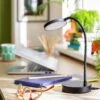 Habitat Mopsa LED Desk Lamp - Black 2 Habitat Mopsa LED Desk Lamp - Black -Habitat 9405187 R Z001A