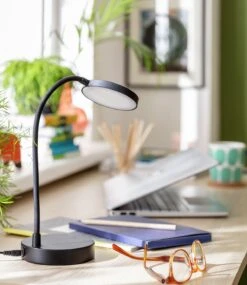 Habitat Mopsa LED Desk Lamp - Black -Habitat 9405187 R Z002C