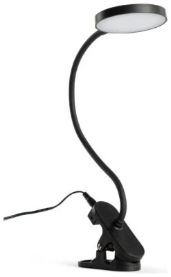 Habitat Mopsa Clip Lamp - Black -Habitat 9405338 R Z001C