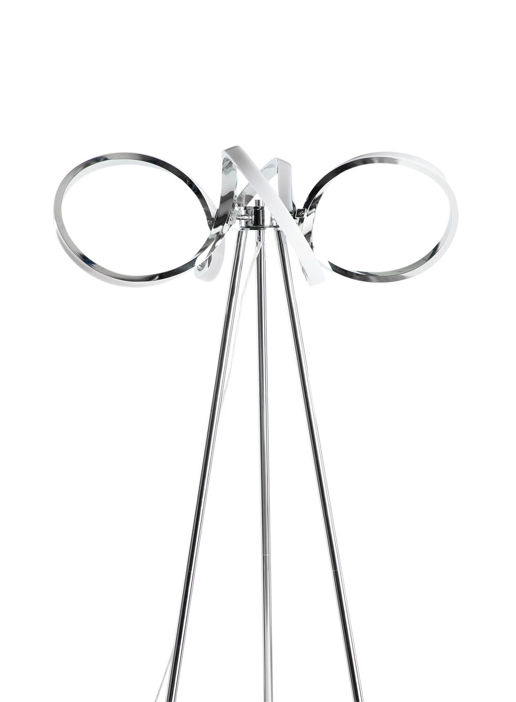 Habitat Spiral LED Tripod Floor Lamp - Chrome 11 Habitat Spiral LED Tripod Floor Lamp - Chrome - Image 9