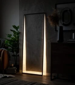 Habitat Scarcus Frame LED Floor Lamp - Black
