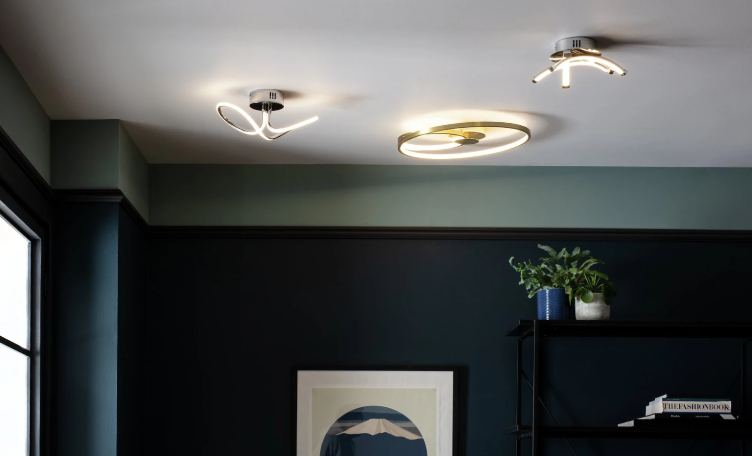 Habitat Scarcus Frame LED Floor Lamp - Black 11 Habitat Scarcus Frame LED Floor Lamp - Black - Image 9