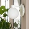 Habitat Opal Glass Wall Light - White 1 Habitat Opal Glass Wall Light - White -Habitat 9406234 R Z001A