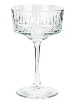 Habitat Pressed Set Of 4 Champagne Coupe Glasses -Habitat 9410172 R Z002A
