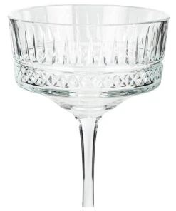 Habitat Pressed Set Of 4 Champagne Coupe Glasses -Habitat 9410172 R Z004A