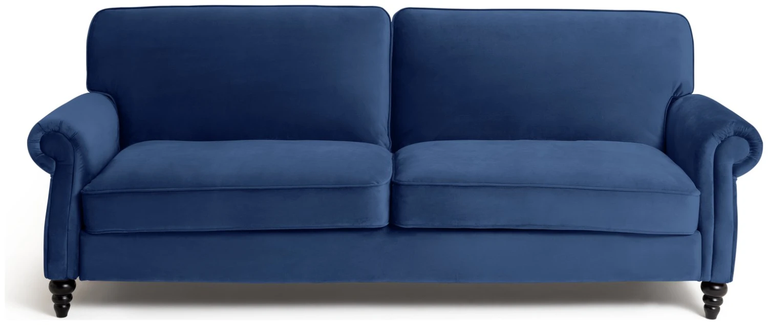 Habitat Joel 3 Seater Fabric Clic Clac Sofa Bed – Navy 3 Habitat Joel 3 Seater Fabric Clic Clac Sofa Bed – Navy