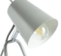 Habitat Lizzie Desk Light - Grey -Habitat 9443613 R Z002A