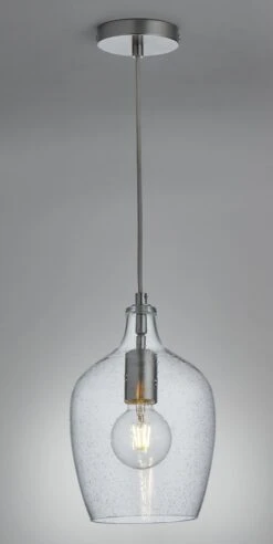 Habitat Abas Bubble Glass Pendant Light - Chrome -Habitat 9445769 R Z003C