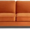 Habitat Joel 3 Seater Fabric Clic Clac Sofa Bed - Orange -Habitat 9451801 R Z001A