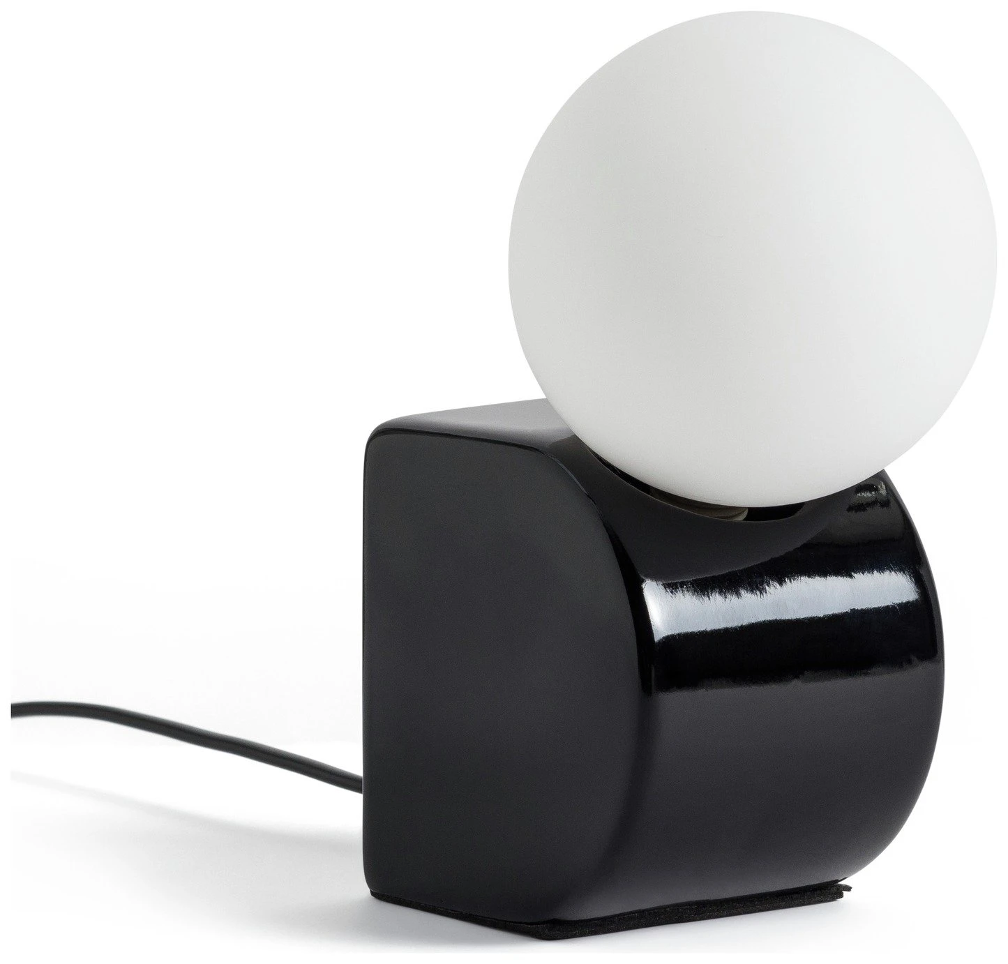 Habitat Vico Opal Table Lamp - Black 6 Habitat Vico Opal Table Lamp - Black - Image 4