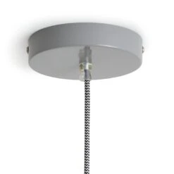 Habitat Aerial Spun Aluminium Pendant Light - Grey -Habitat 9455209 R Z003A