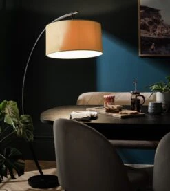 Habitat 49cm Velvet Shade - Saffron -Habitat 9458495 R Z003C