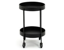 Habitat Eris Drinks Trolley - Black -Habitat 9473092 R Z002A