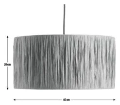 Habitat Salto Raffia Ceiling Shade 11 Habitat Salto Raffia Ceiling Shade -Habitat 9476130 R E001