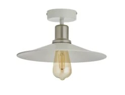 Habitat Pixie Flush To Ceiling Light - Off White -Habitat 9478523 R Z001C