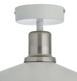 Habitat Pixie Flush To Ceiling Light - Off White -Habitat 9478523 R Z002A