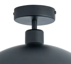 Habitat Yuno Leaf Flush To Ceiling Light - Black And Gold -Habitat 9487521 R Z002A