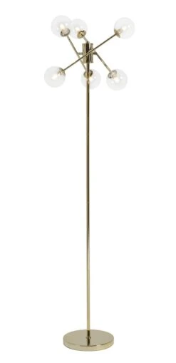 Habitat Glam 6 Light Glass Floor Lamp – Gold 11 Habitat Glam 6 Light Glass Floor Lamp – Gold -Habitat 9487916 R Z008A