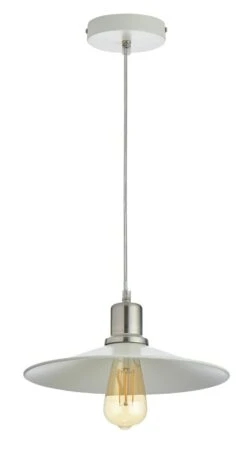 Habitat Pixie Pendant Light - Off White