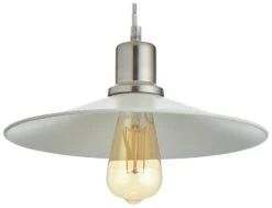 Habitat Pixie Pendant Light - Off White -Habitat 9488094 R Z004A